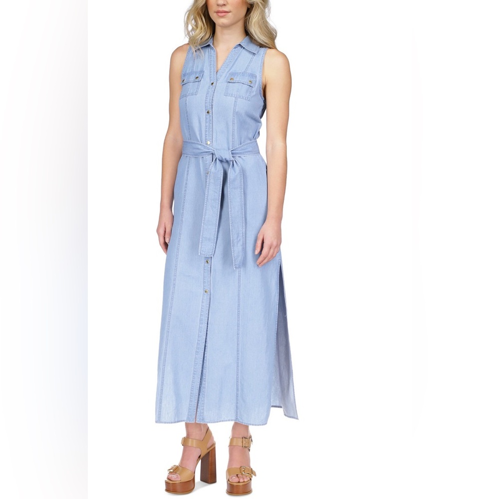 MICHAEL Michael Kors sleeveless maxi dress NWT 0X/XL